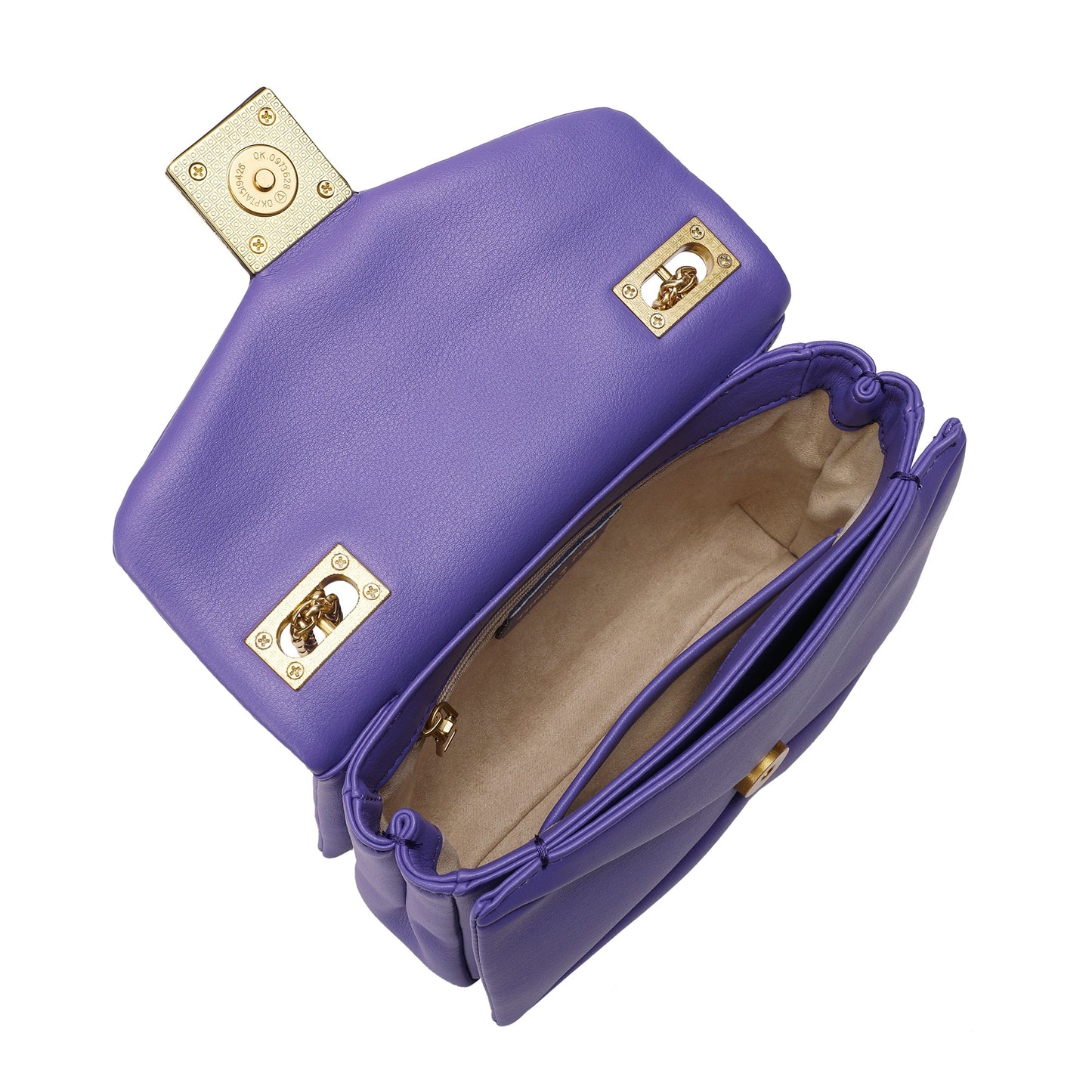 Smooth Nappa Leather Shoulder Bag