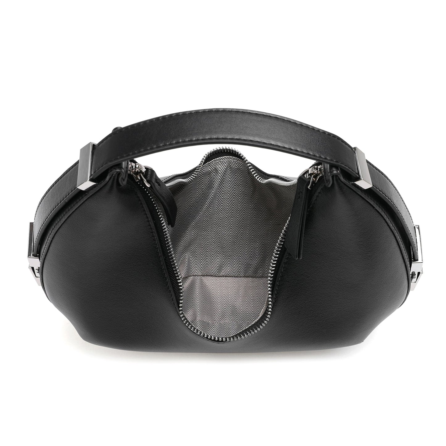 Smooth Leather Adjustable Shoulder Bag
