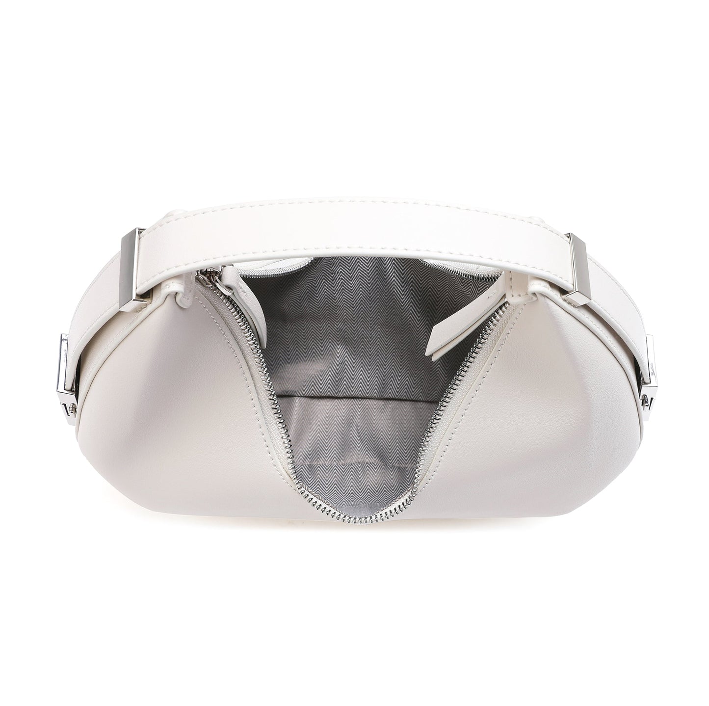 Smooth Leather Adjustable Shoulder Bag