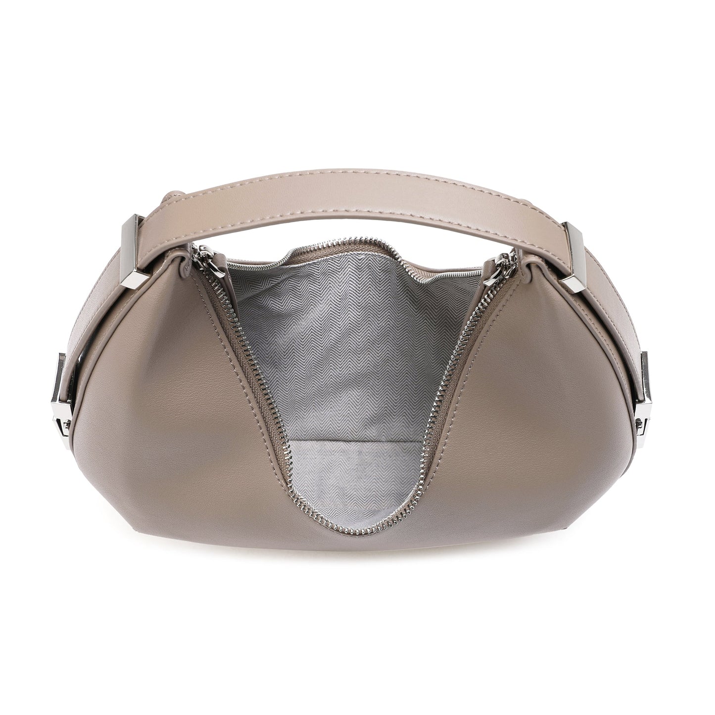 Smooth Leather Adjustable Shoulder Bag