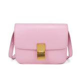 Lizard Embossed Leather Crossbody/Shoulder Bag