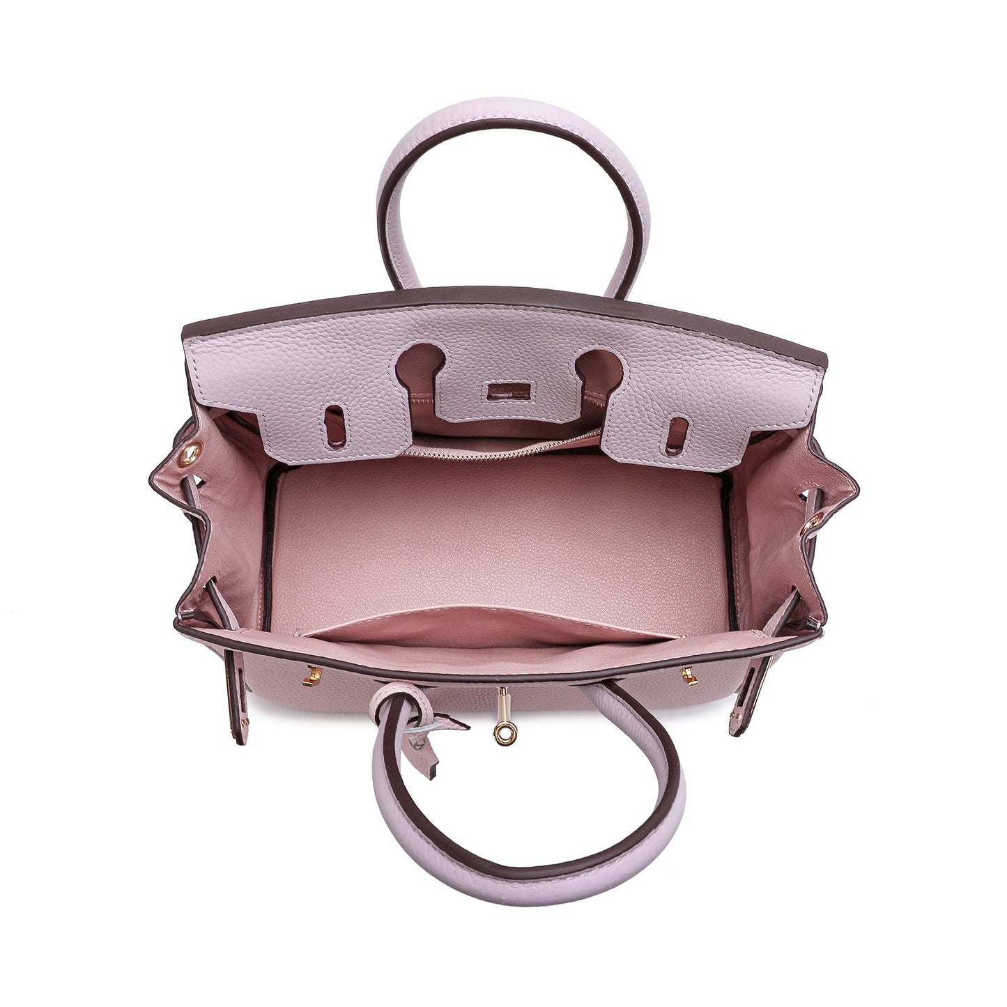 Tiffany & Fred Top-Grain Leather Shoulder Bag