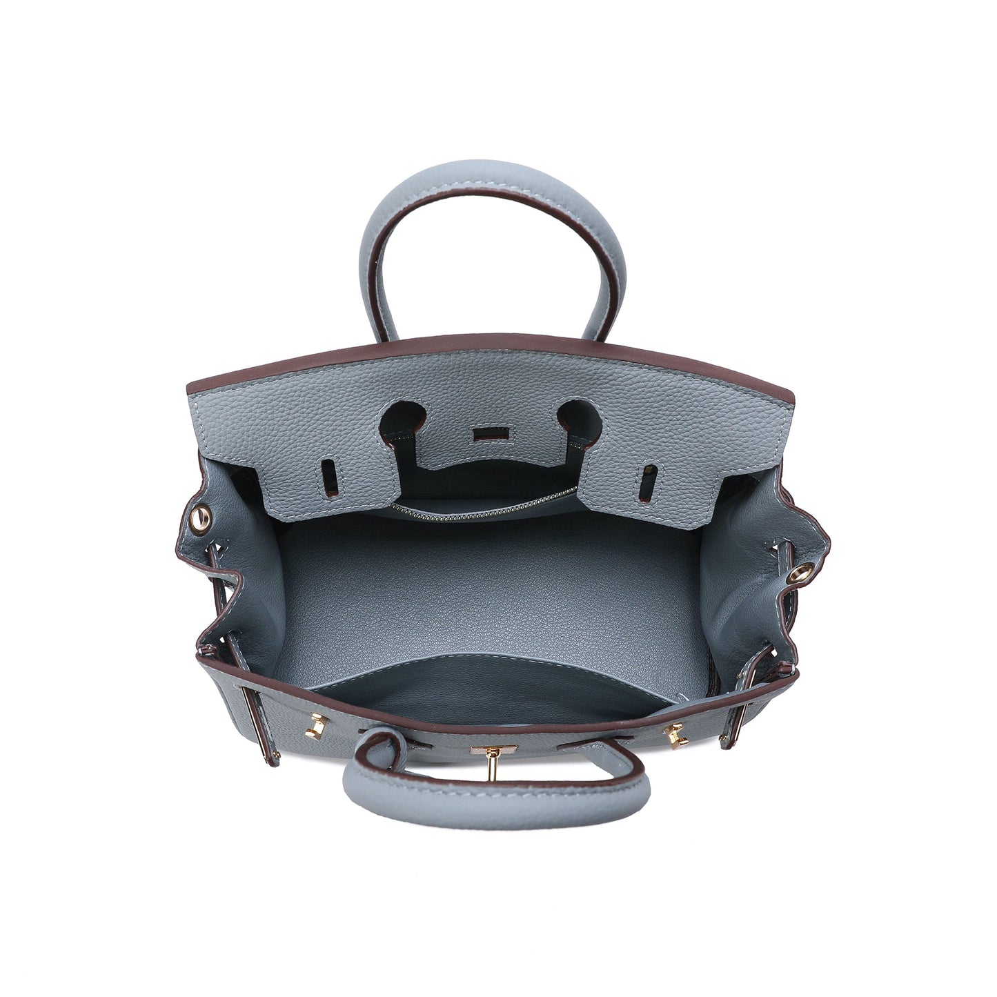 Tiffany & Fred Top-Grain Leather Shoulder Bag