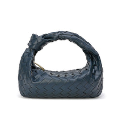 Woven Sheepskin Knot Bag Pouch
