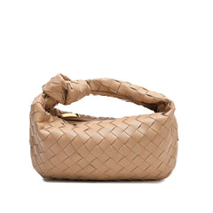 Woven Sheepskin Knot Bag Pouch