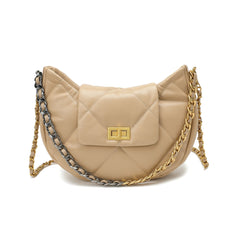 Quilted Sheepskin Leather Crossbody/Shoulder bag
