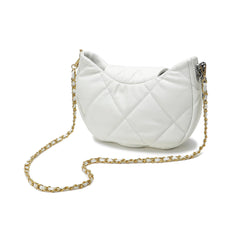 Quilted Sheepskin Leather Crossbody/Shoulder bag
