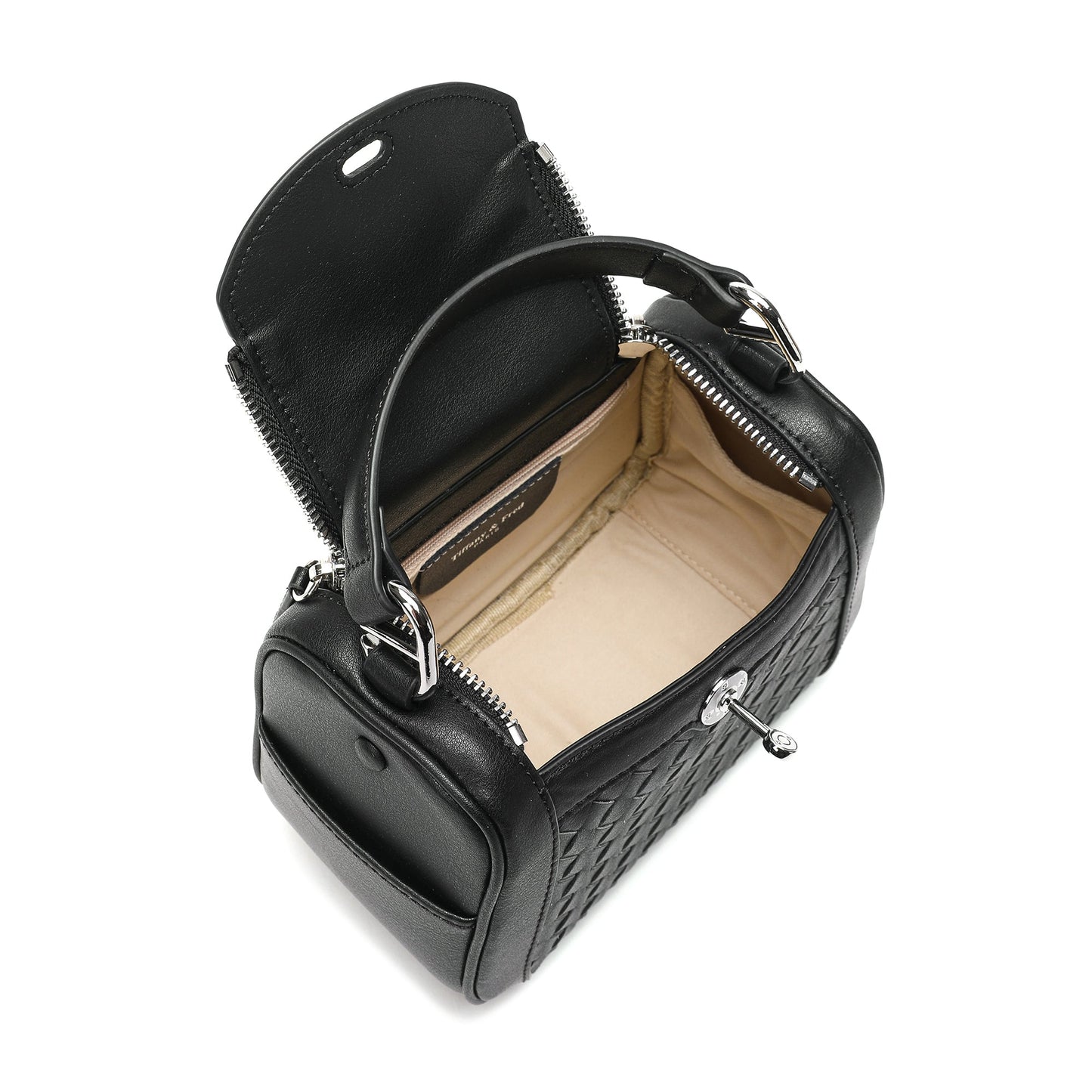 Woven Leather Crossbody/ Shoulder Bag