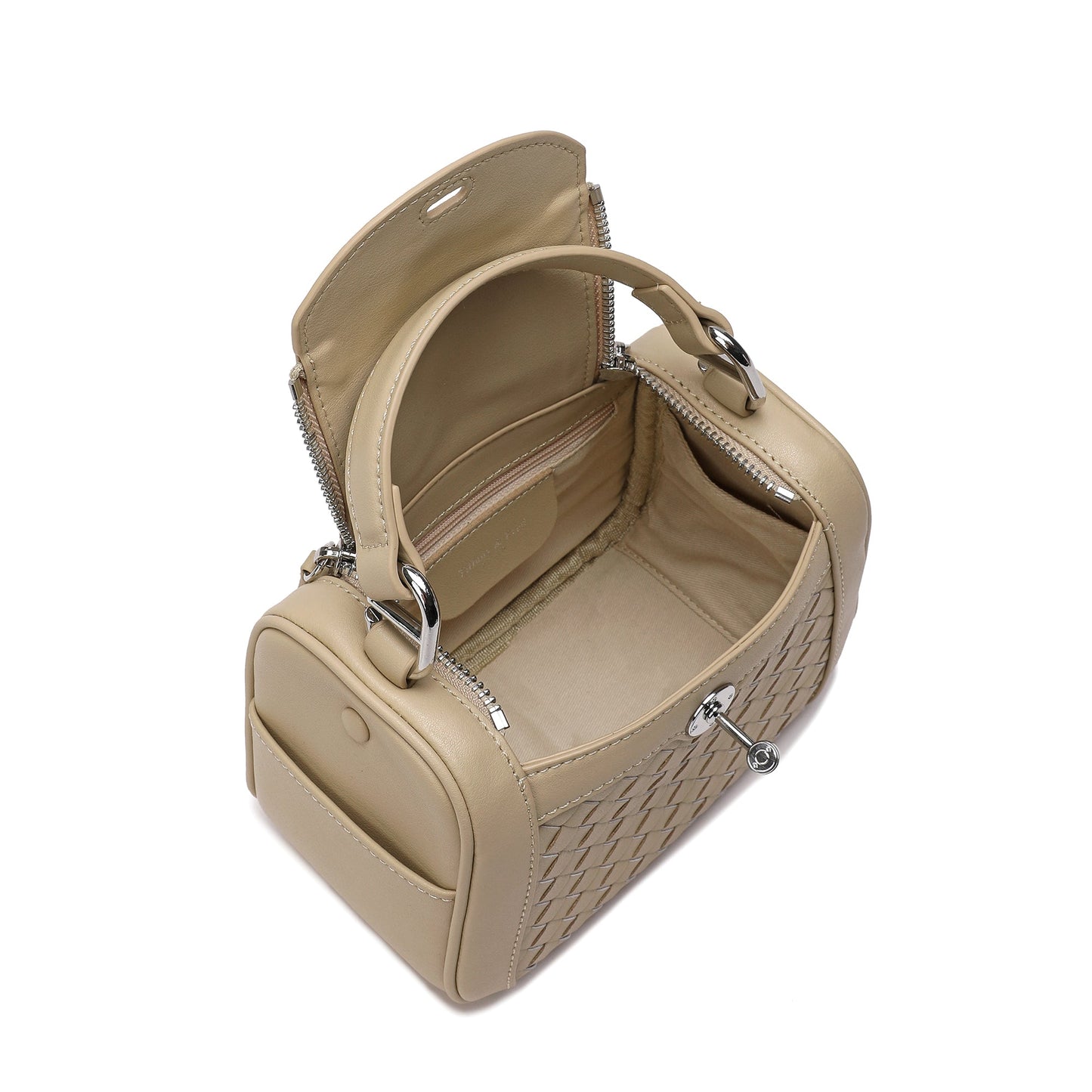 Woven Leather Crossbody/ Shoulder Bag