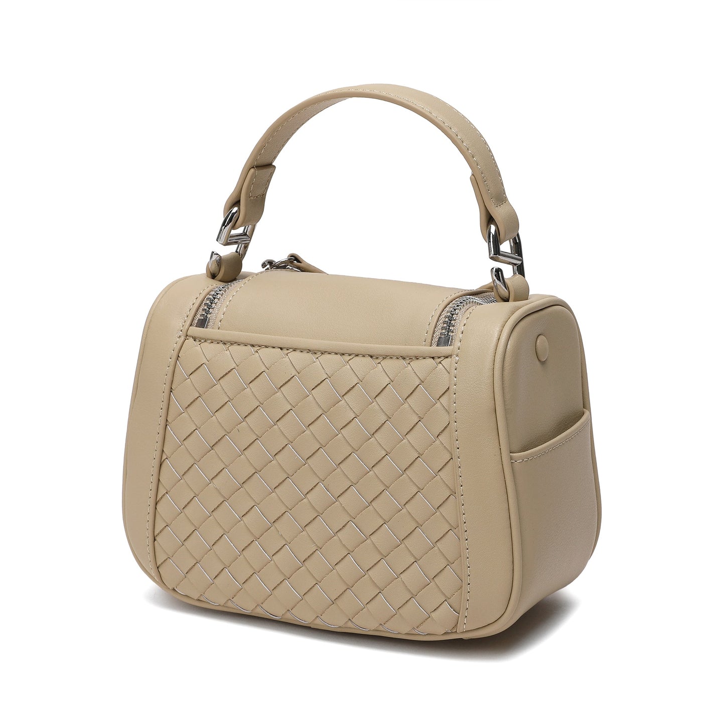 Woven Leather Crossbody/ Shoulder Bag