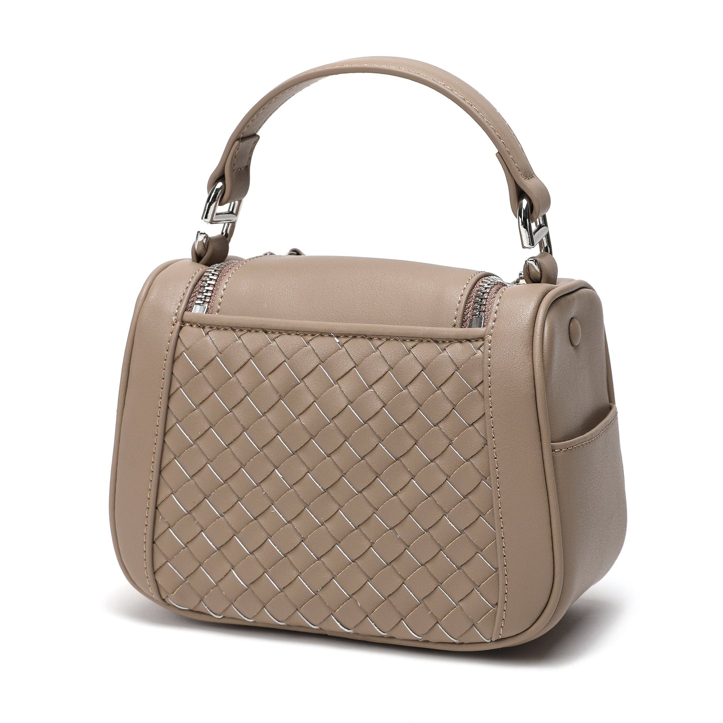 Woven Leather Crossbody/ Shoulder Bag