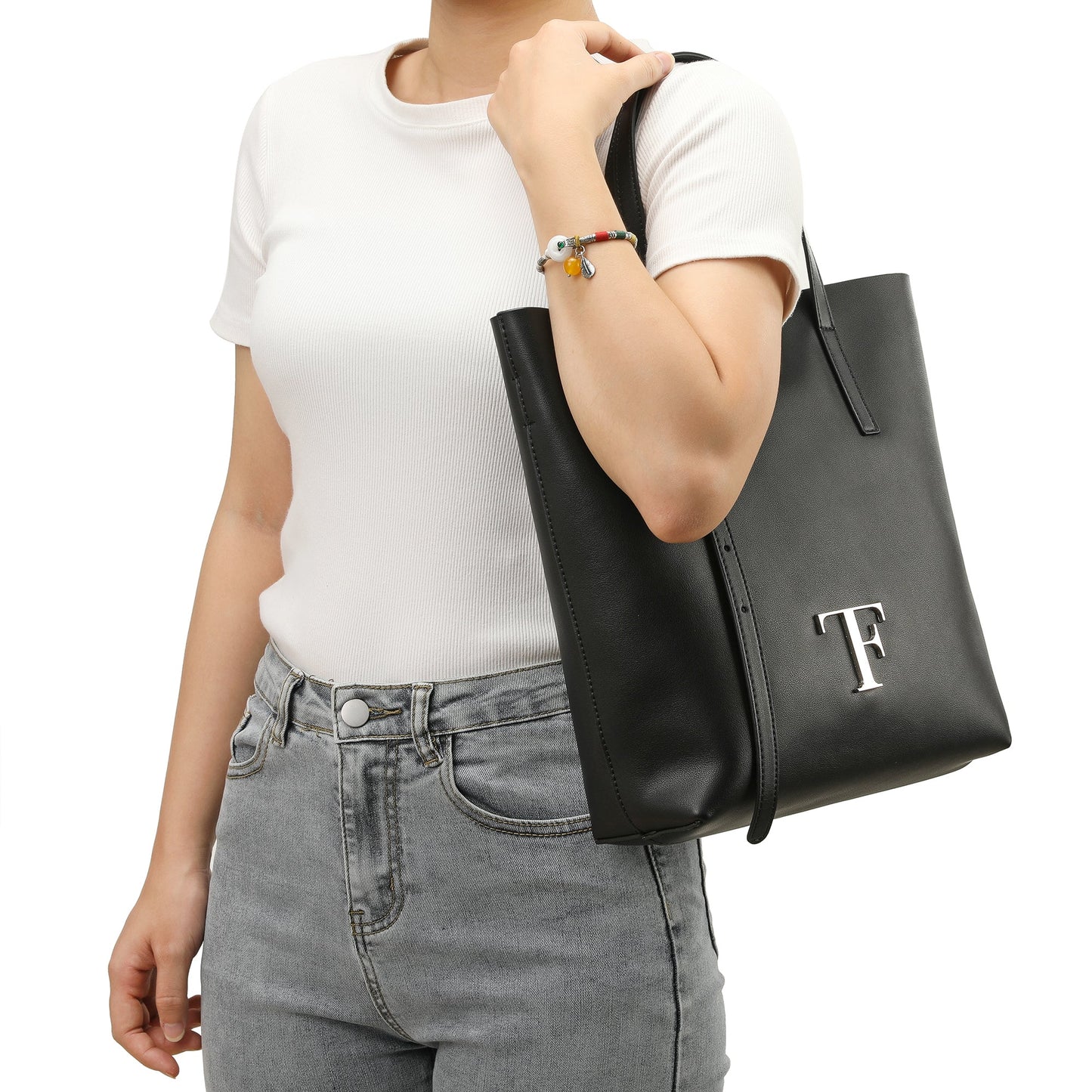 Smooth Leather Tote Bag