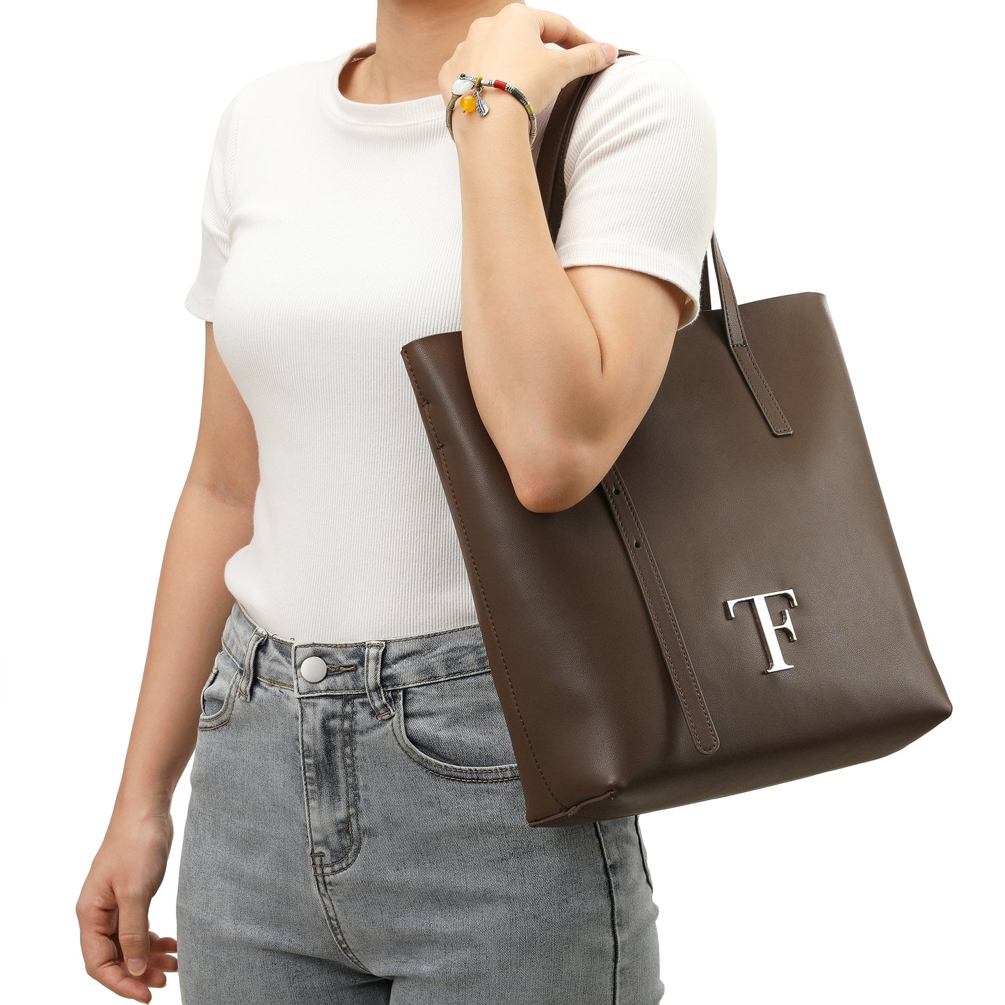Smooth Leather Tote Bag