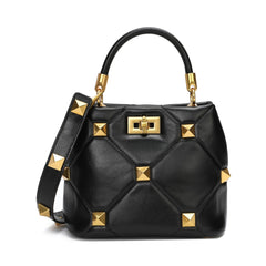 Quilted Sheepskin Leather Crossbody/Shoulder Bag