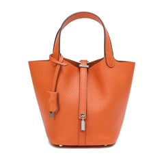 Full-grain Leather Top-Handle Bag