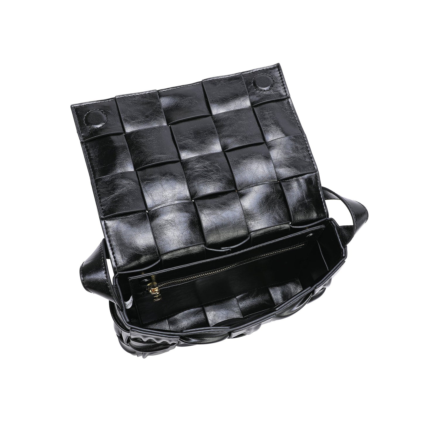 Smooth Leather Barrel Shape Crossbody