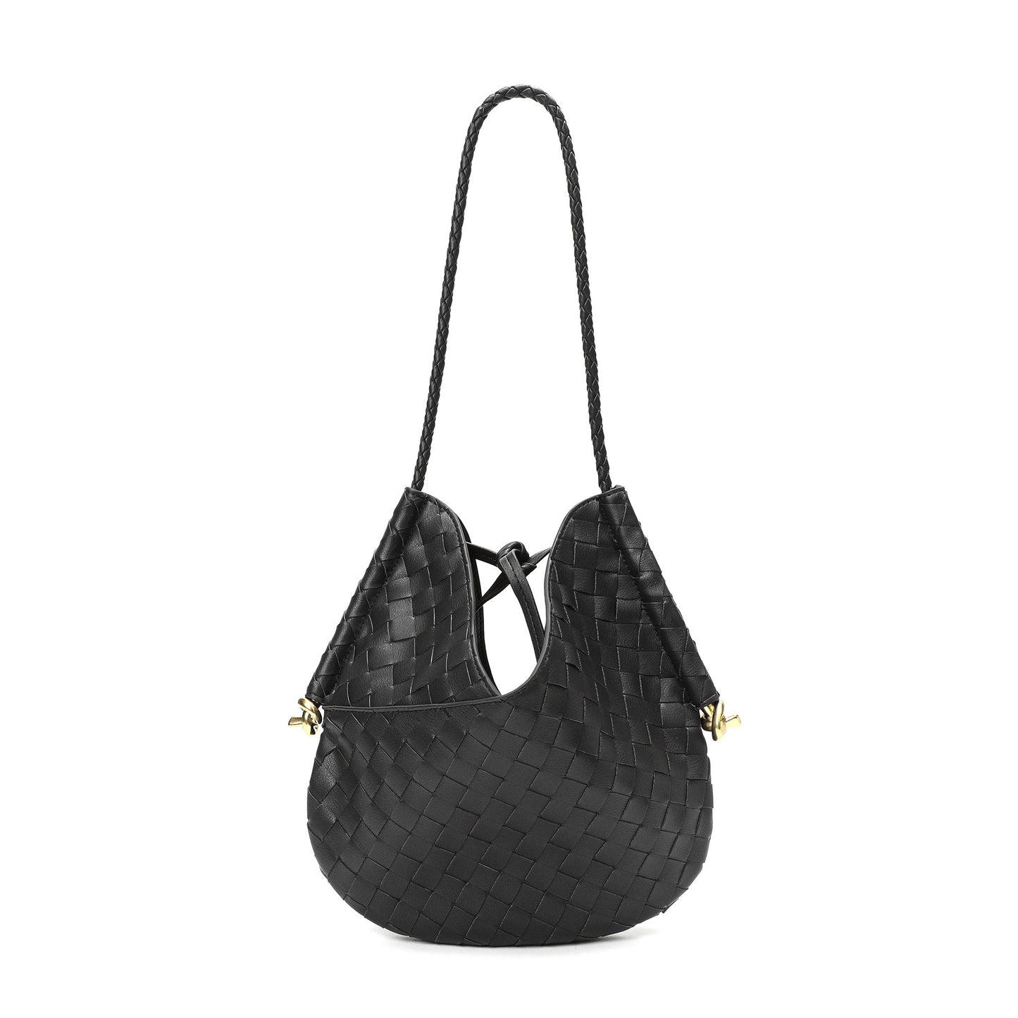 Woven Leather Hobo/ Shoulder Bag
