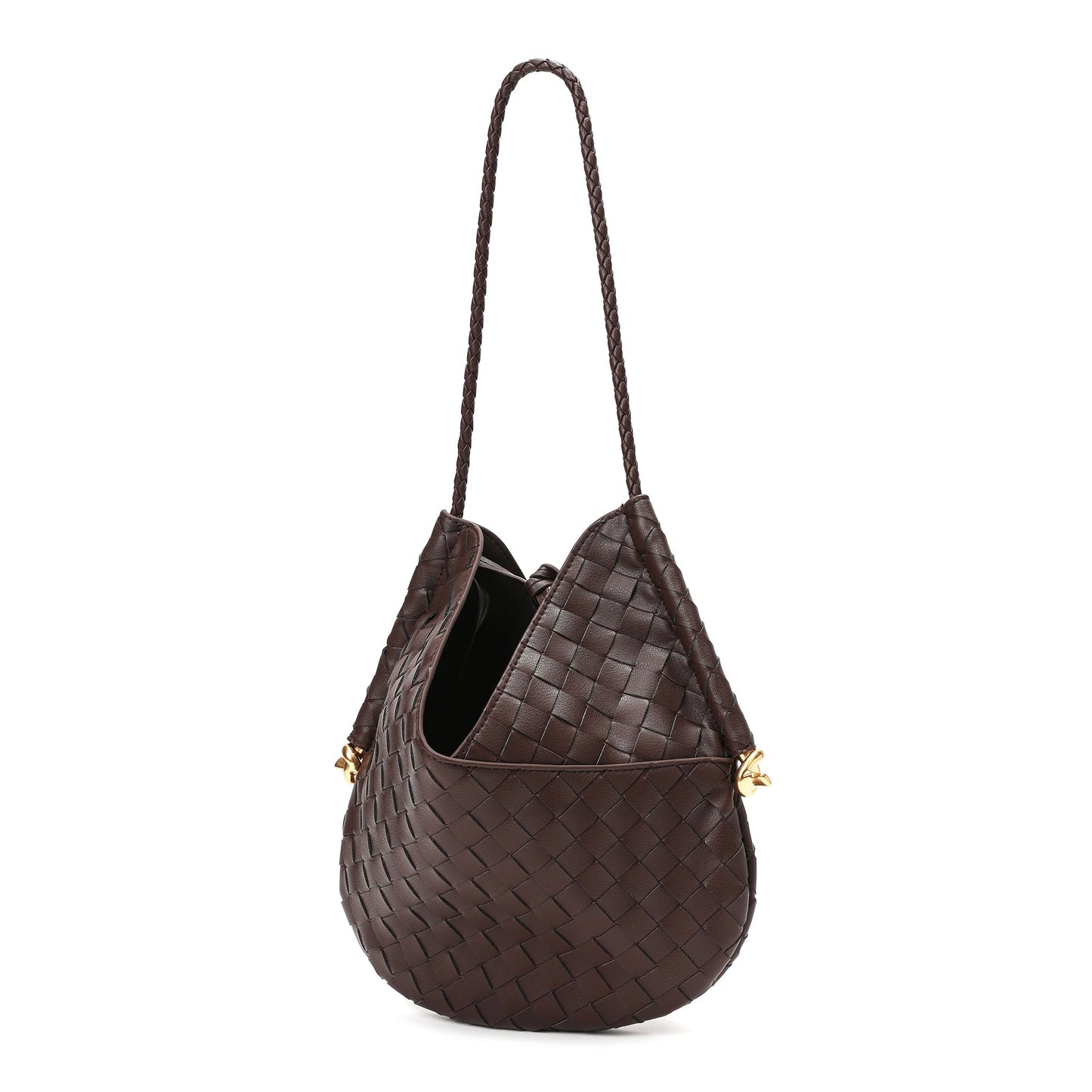 Woven Leather Hobo/ Shoulder Bag