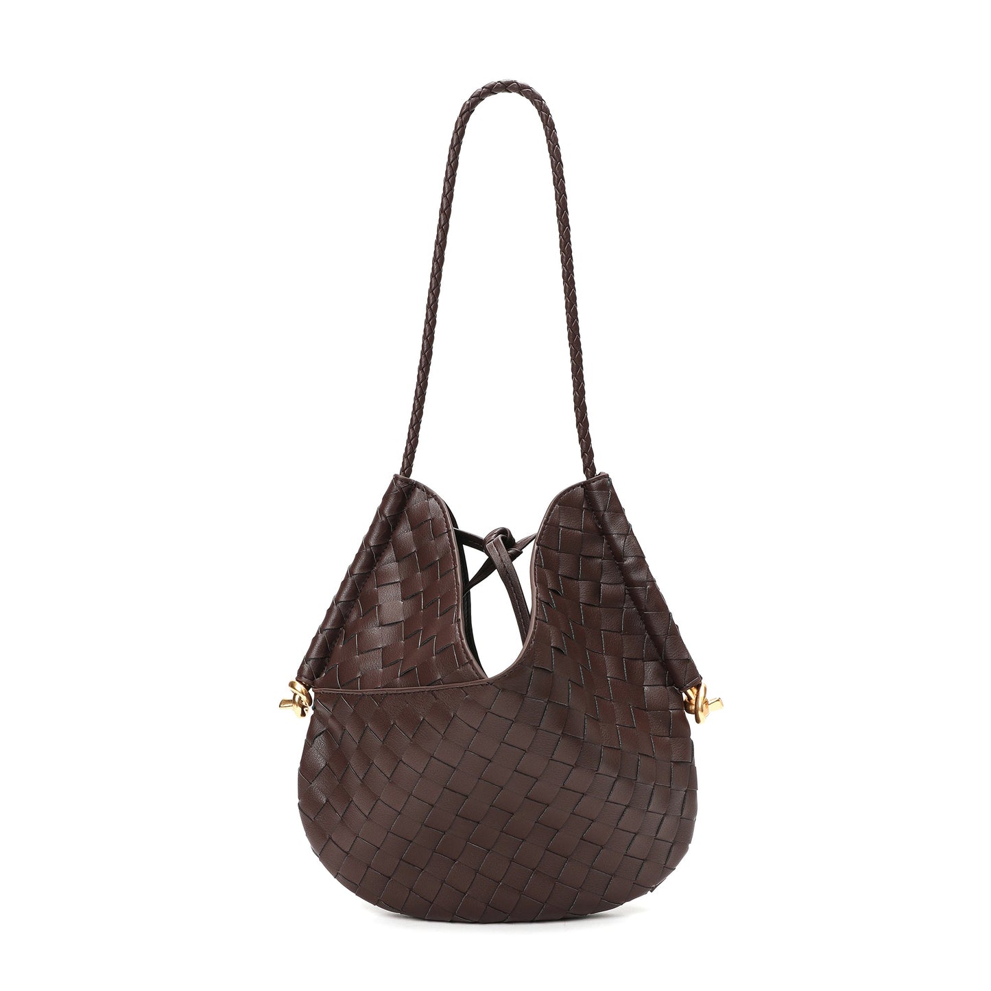 Woven Leather Hobo/ Shoulder Bag