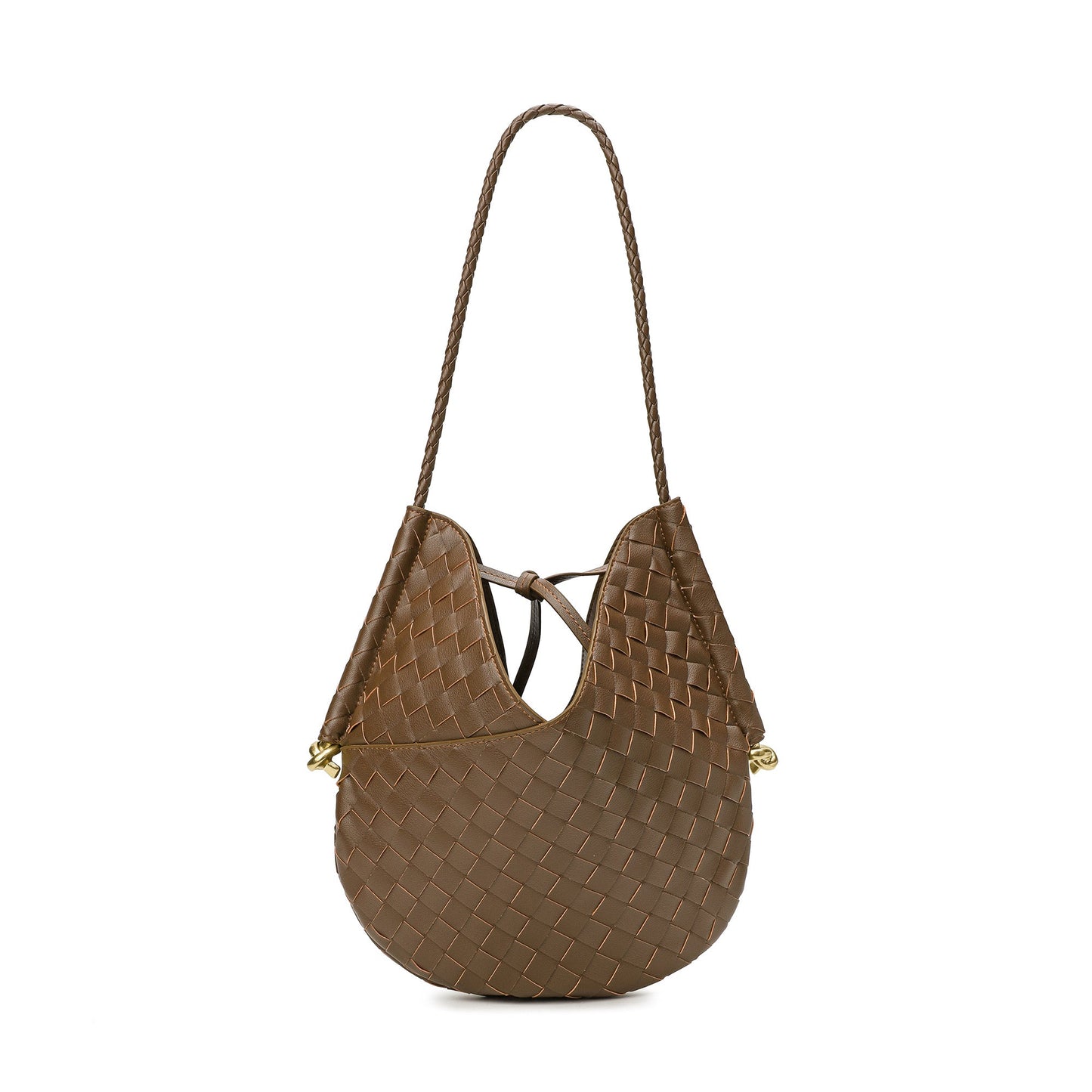Woven Leather Hobo/ Shoulder Bag