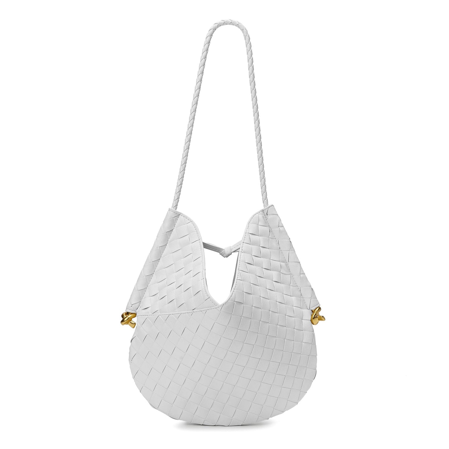 Woven Leather Hobo/ Shoulder Bag