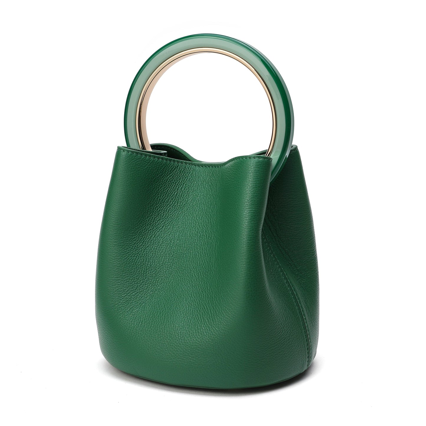 Top-grain Leather Satchel/Shoulder Bag