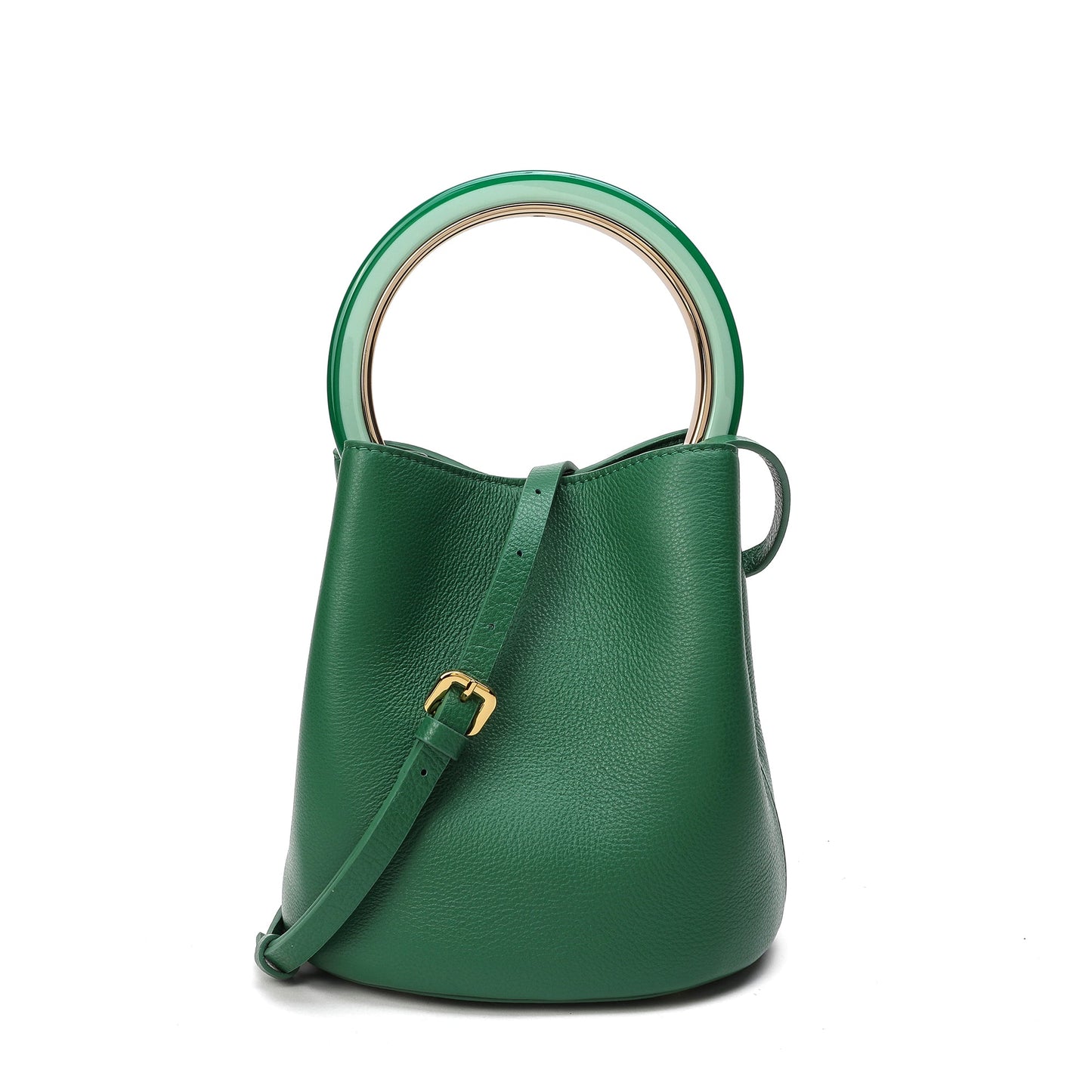 Top-grain Leather Satchel/Shoulder Bag