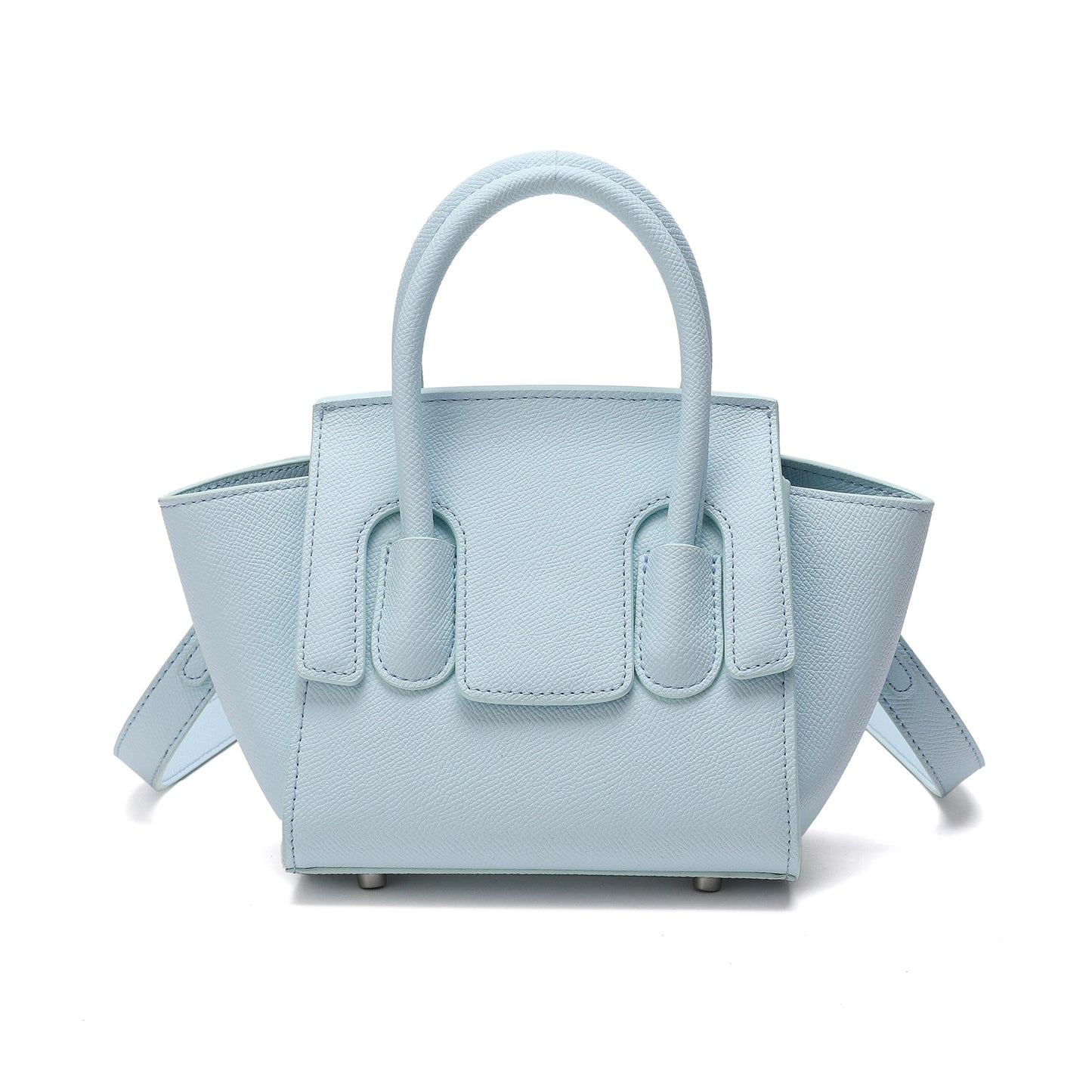 Top-handle Full-grain Leather Bag