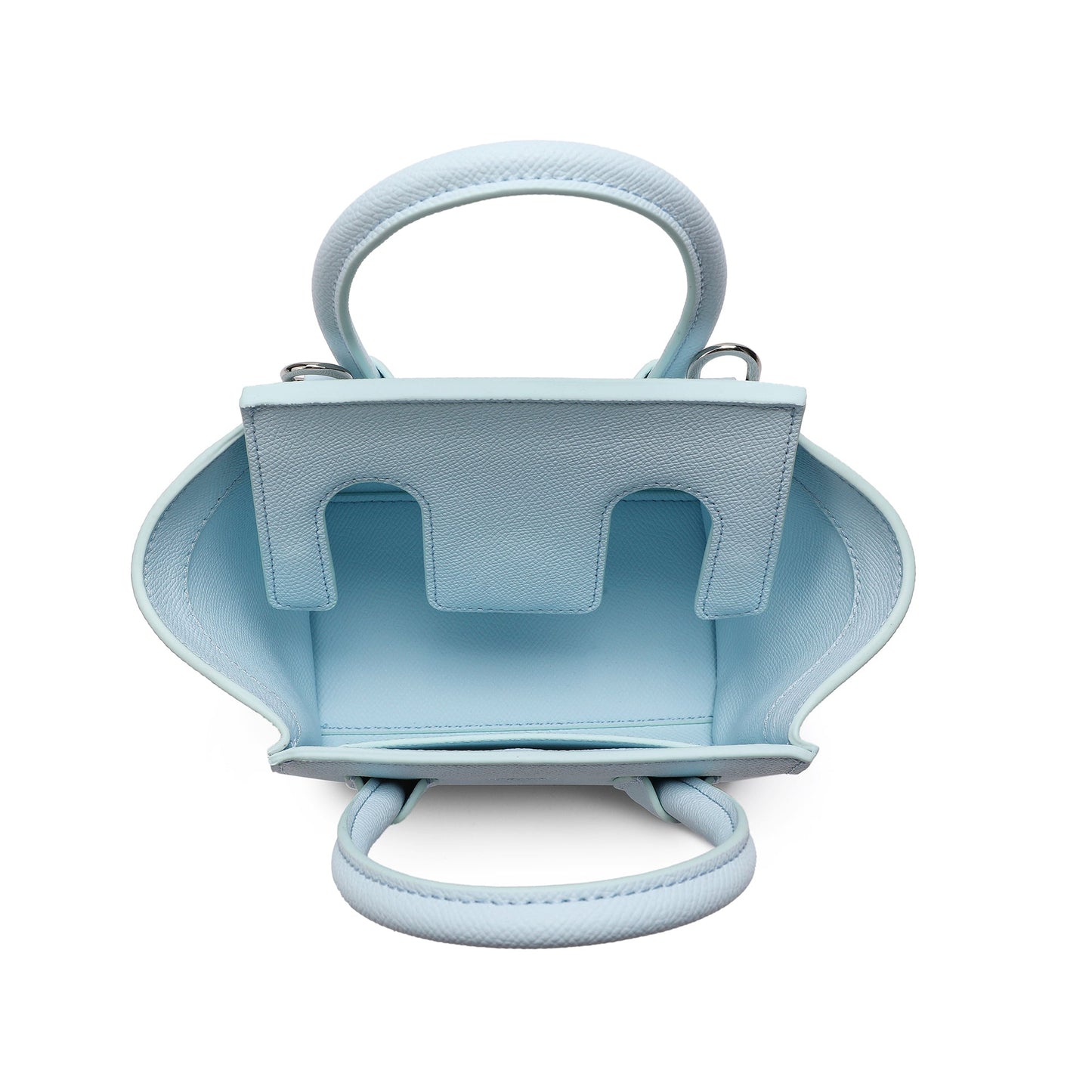 Top-handle Full-grain Leather Bag