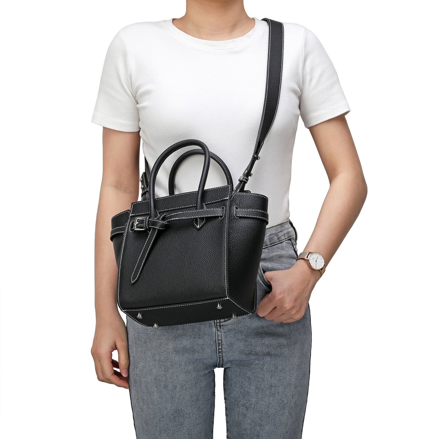 Full-grain Satchel/Messenger Bag