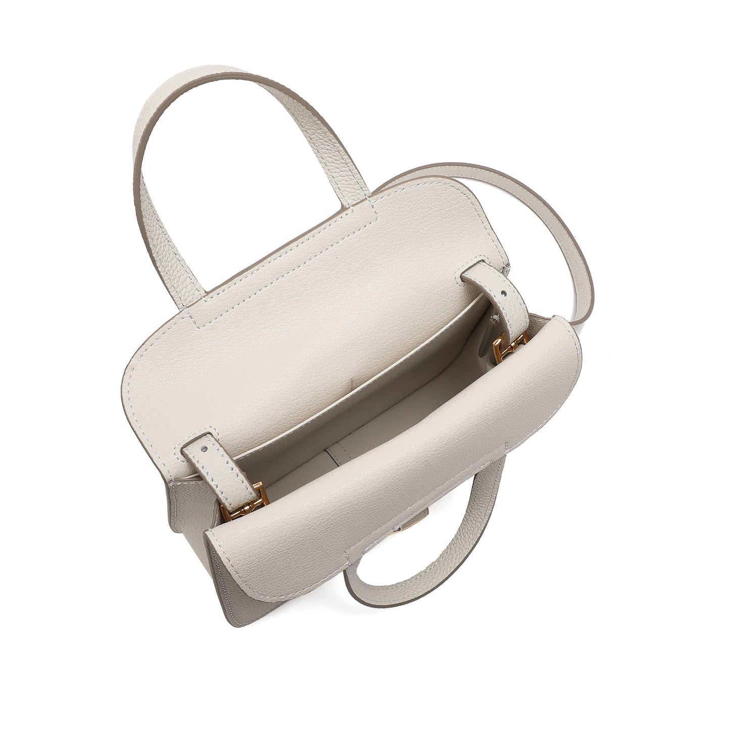 Full-grain soft leather Crossbody