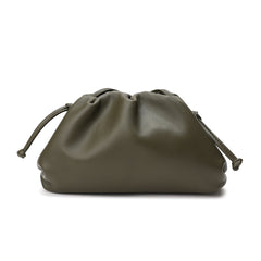 Smooth Leather Pouch/Shoulder Bag