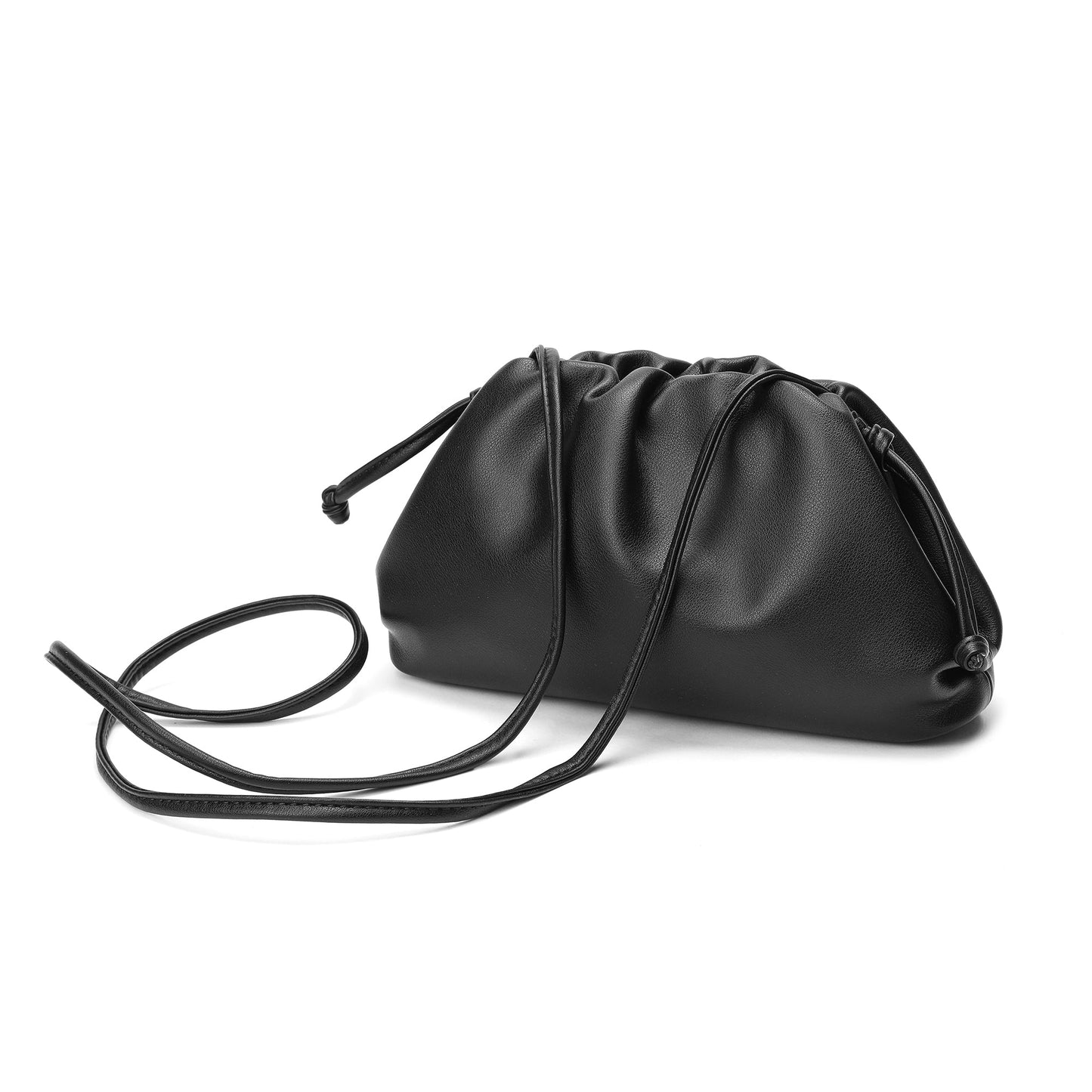 Smooth Leather Pouch/Shoulder Bag