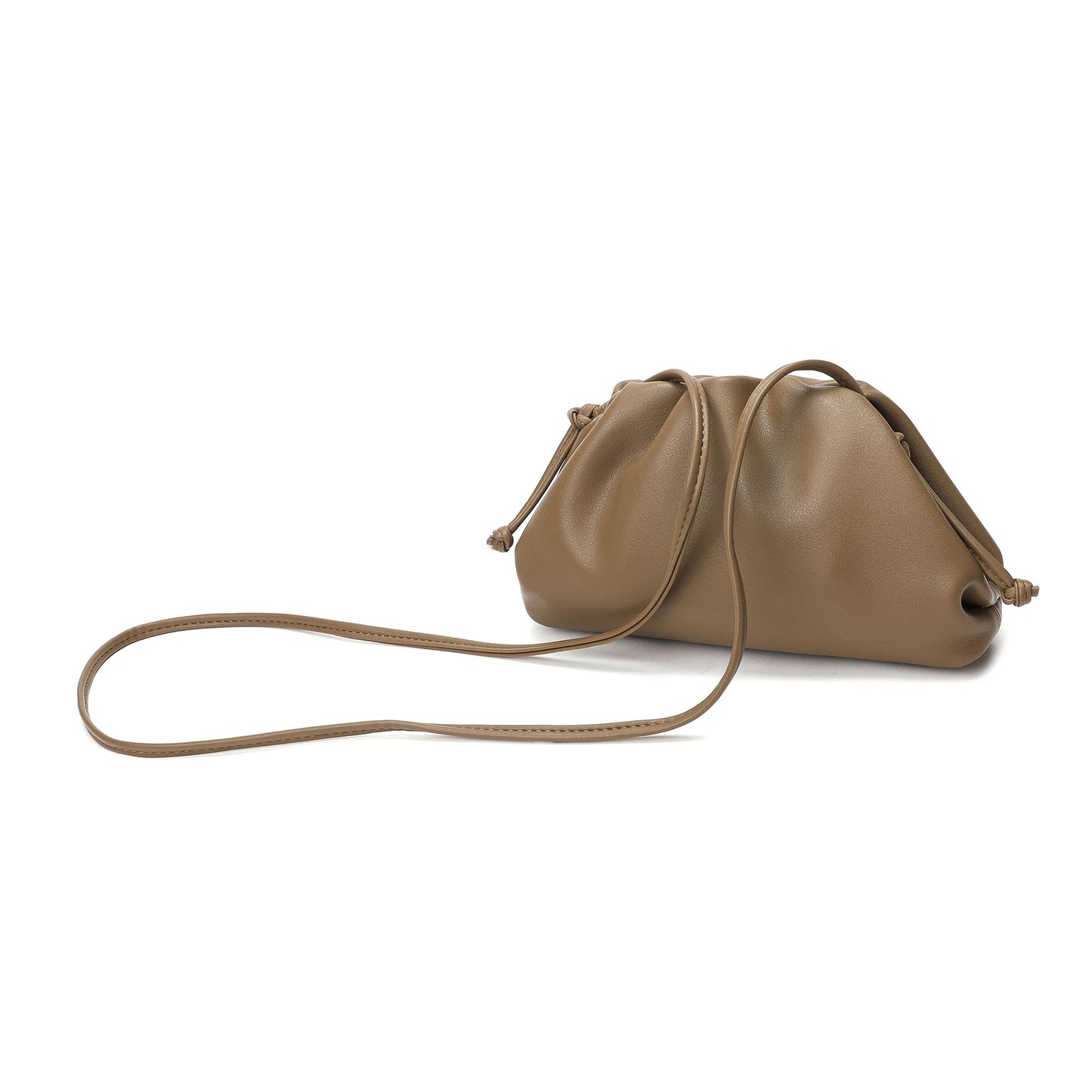 Smooth Leather Pouch/Shoulder Bag