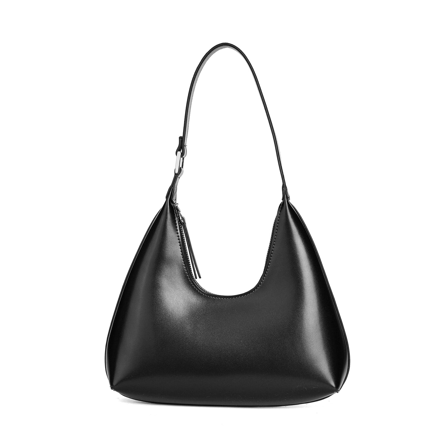 Smooth Nappa Leather Shoulder Bag