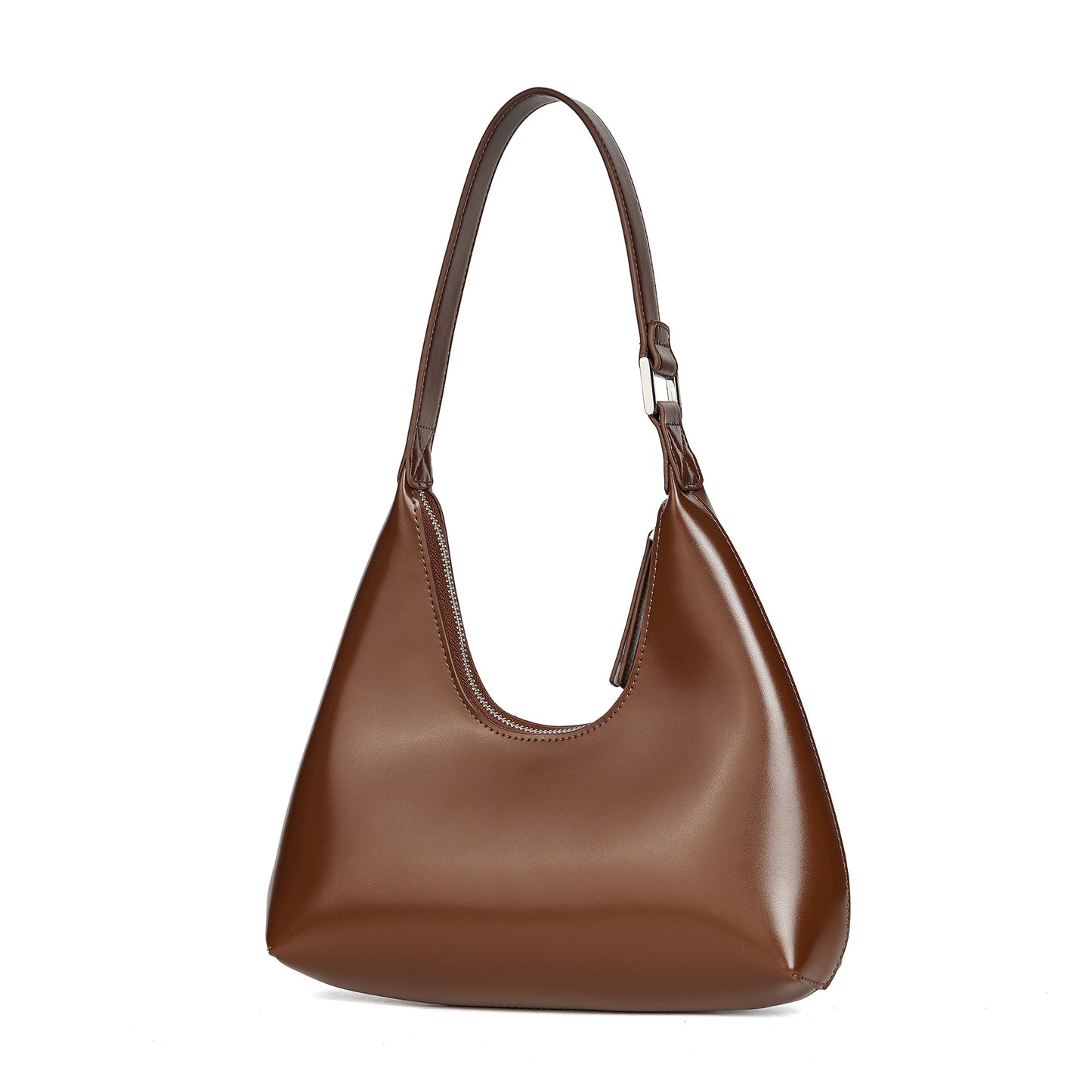 Smooth Nappa Leather Shoulder Bag