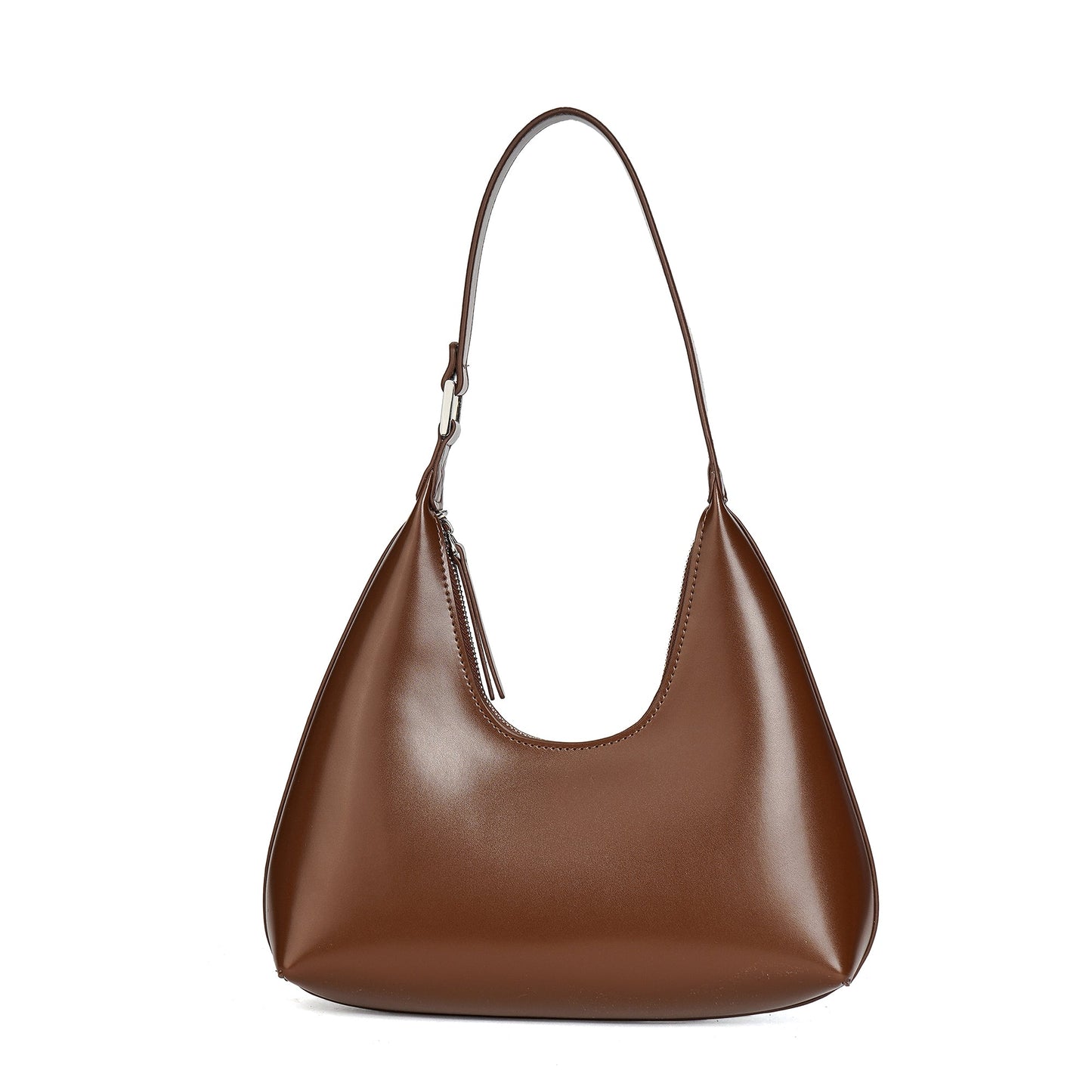 Smooth Nappa Leather Shoulder Bag