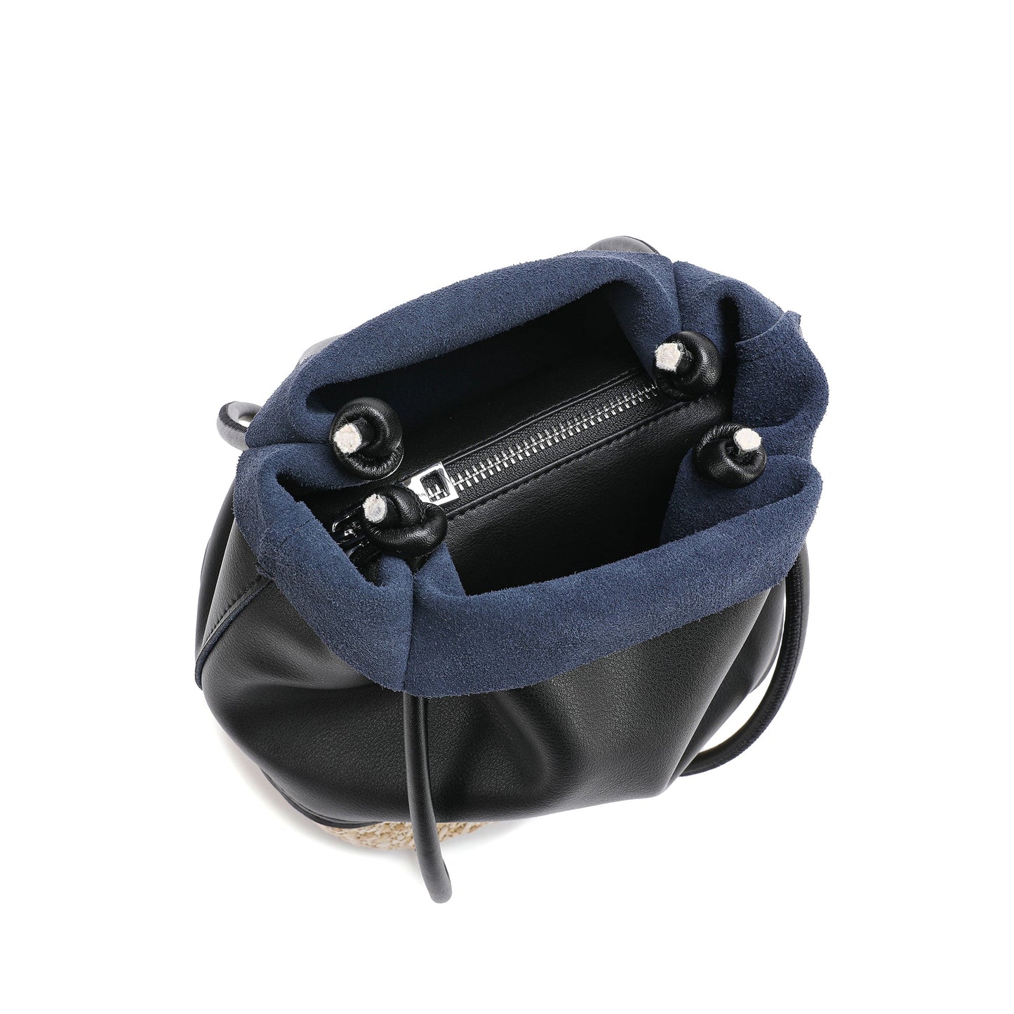 Full-Grain Soft Leather Hobo/Shoulder Bag