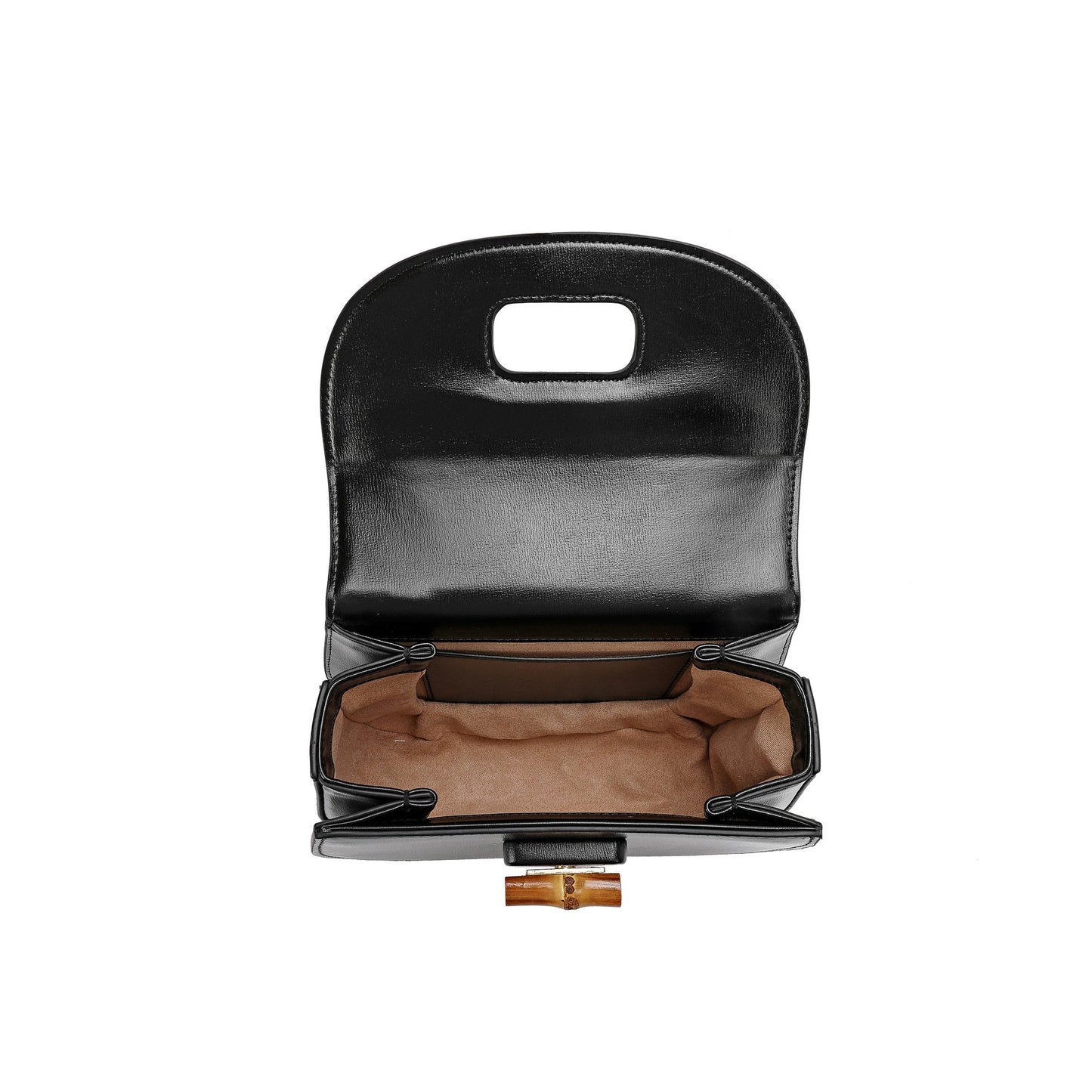 Smooth Leather Satchel/Shoulder Bag