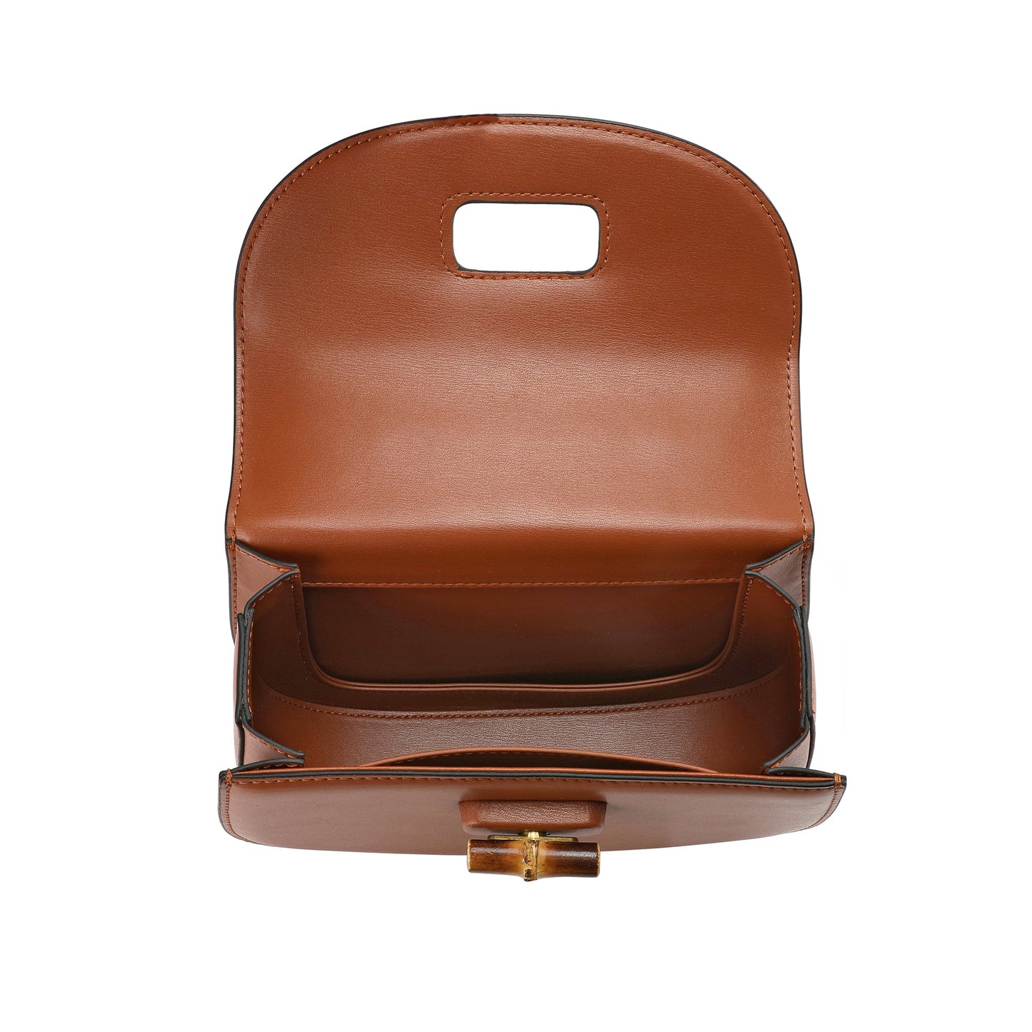 Smooth Leather Satchel/Shoulder Bag