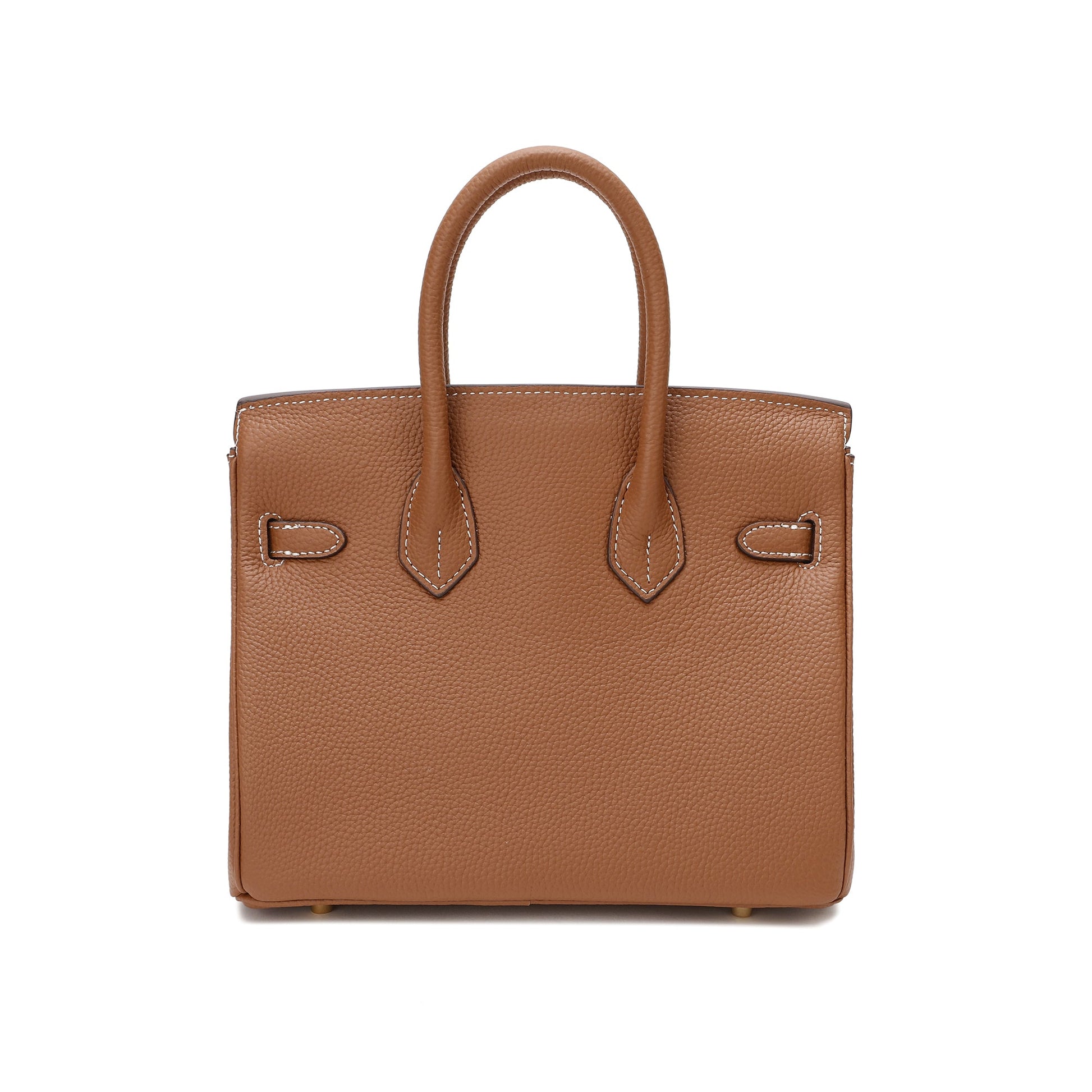 Top Grain Leather Inspired Birkin Handbag