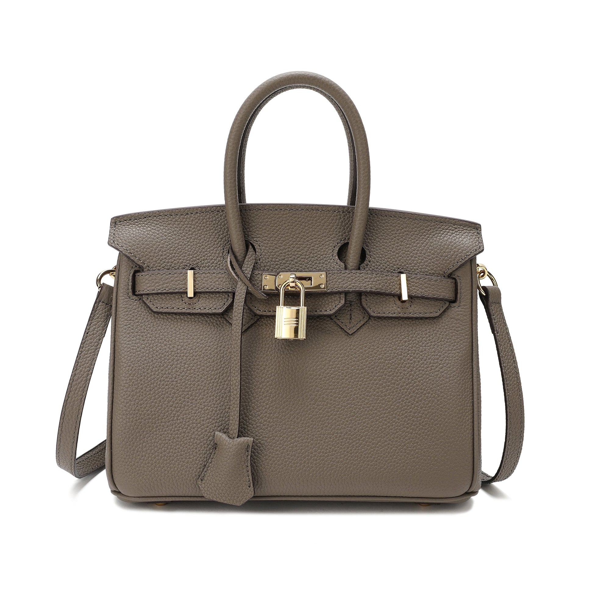 Tiffany & Fred Full-Grain Soft Leather Top-Handle