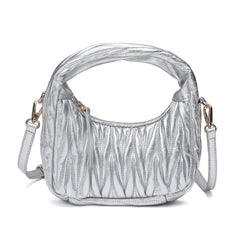 Quilted Sheepskin Leather Crossbody