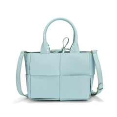 Smooth Woven Leather Crossbody/Shoulder
