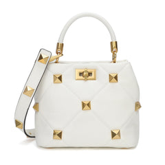 Quilted Sheepskin Leather Crossbody/Shoulder Bag