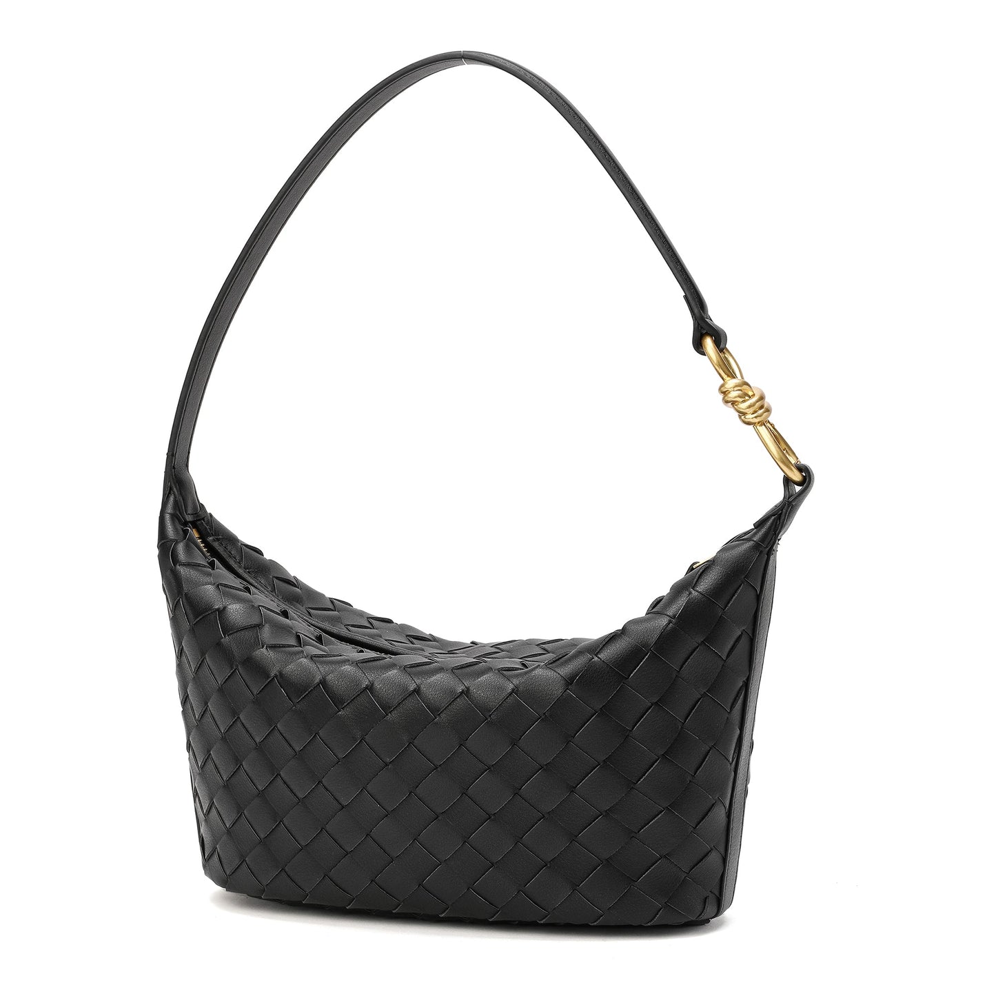 Woven Leather Hobo/ Shoulder Bag