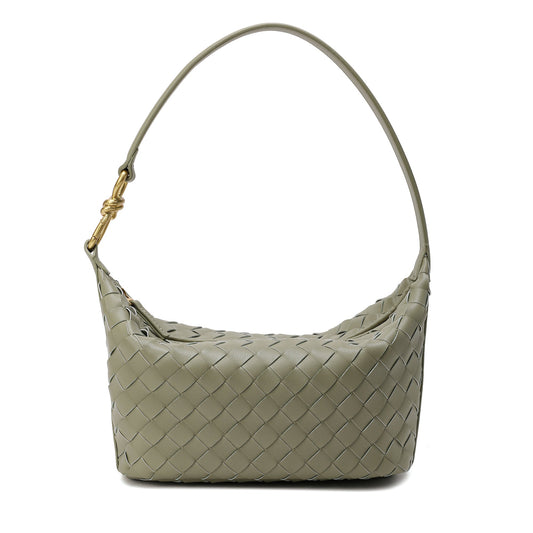 Woven Leather Hobo/ Shoulder Bag