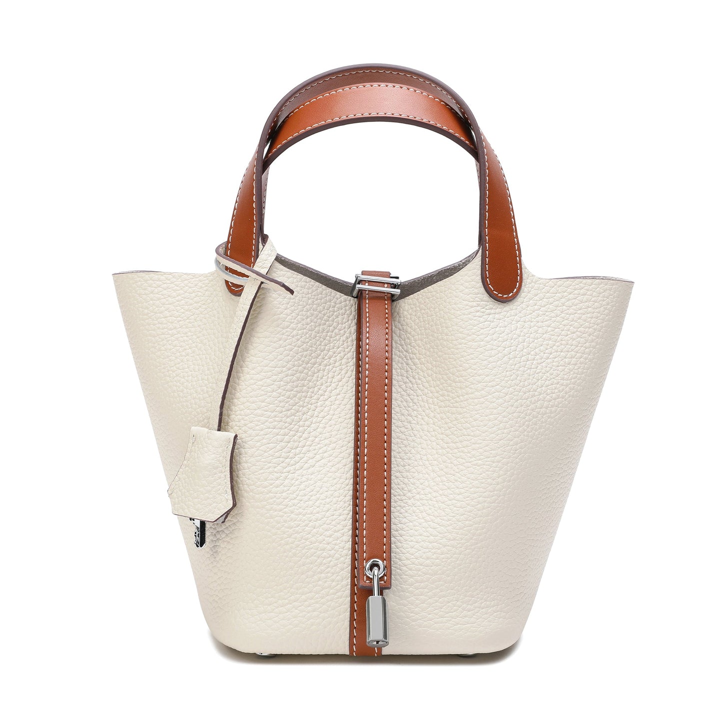 Full-grain Leather Top-Handle Bag
