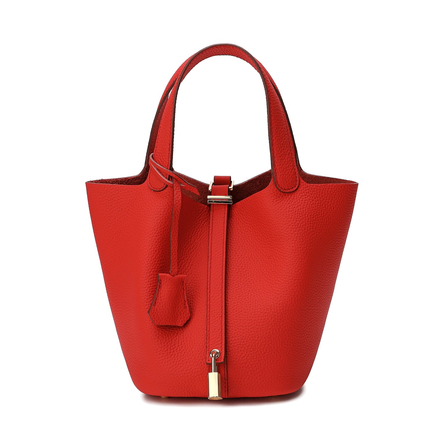 Full-grain Leather Top-Handle Bag