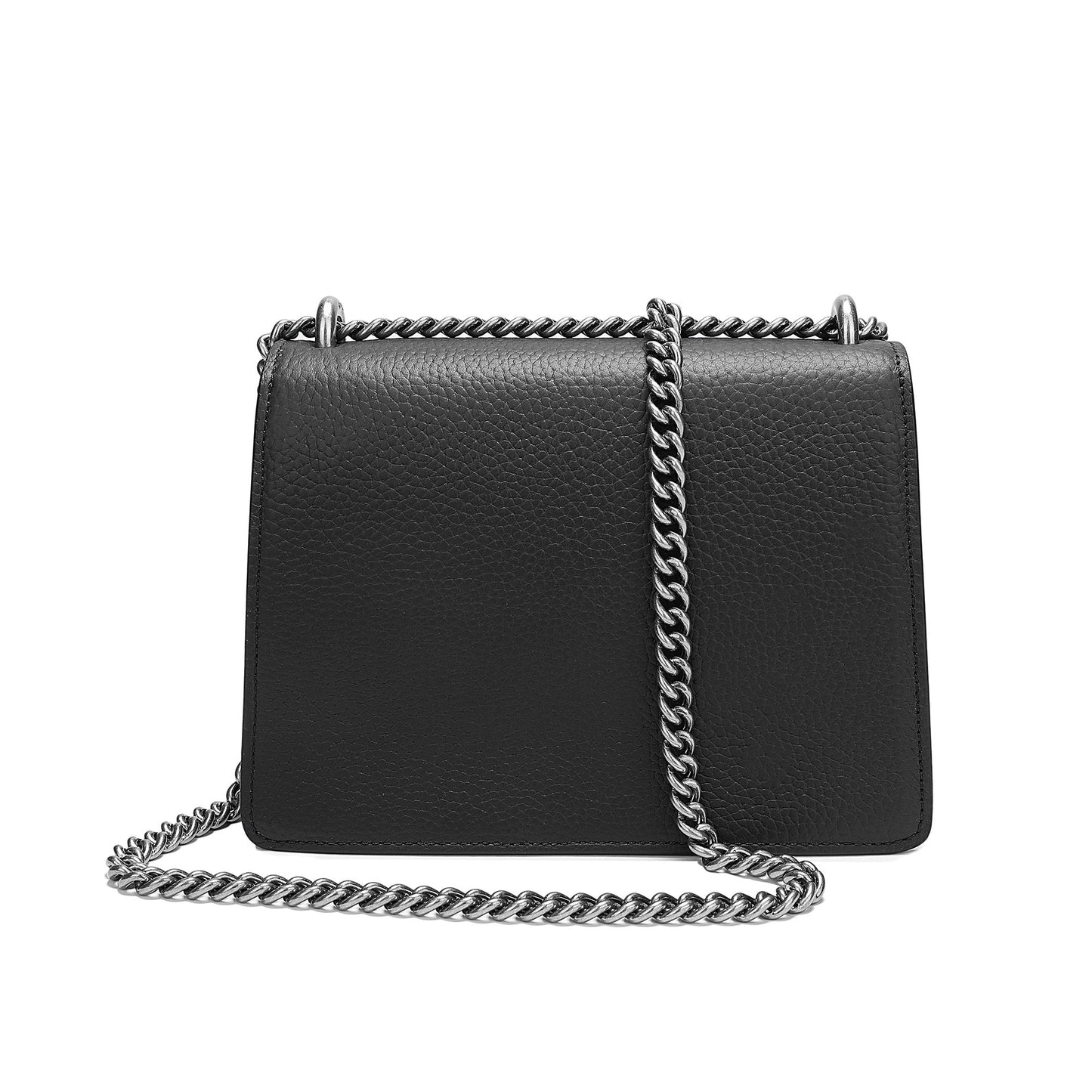 Crystal Dragon Leather Crossbody Bag